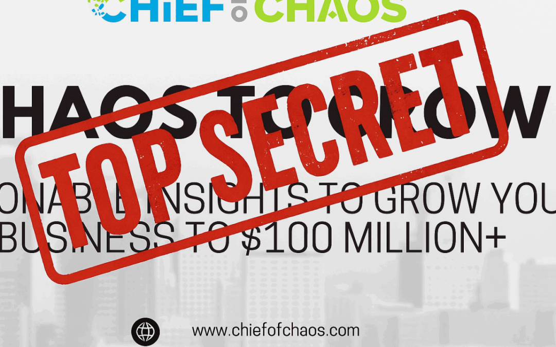 TOP SECRET: A Look Behind the Scenes of Chief of Chaos – The AI Stack – Issue #25