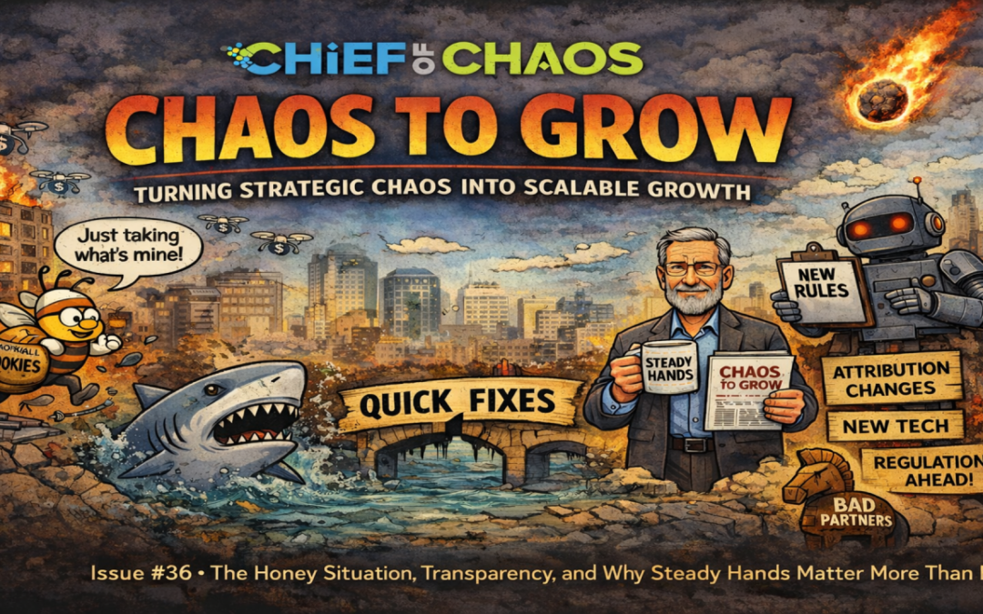 Issue #36 — The Honey Situation, Transparency, and Why Steady Hands Matter More Than Ever