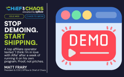 Issue #69: Stop Demoing. Start Shipping.